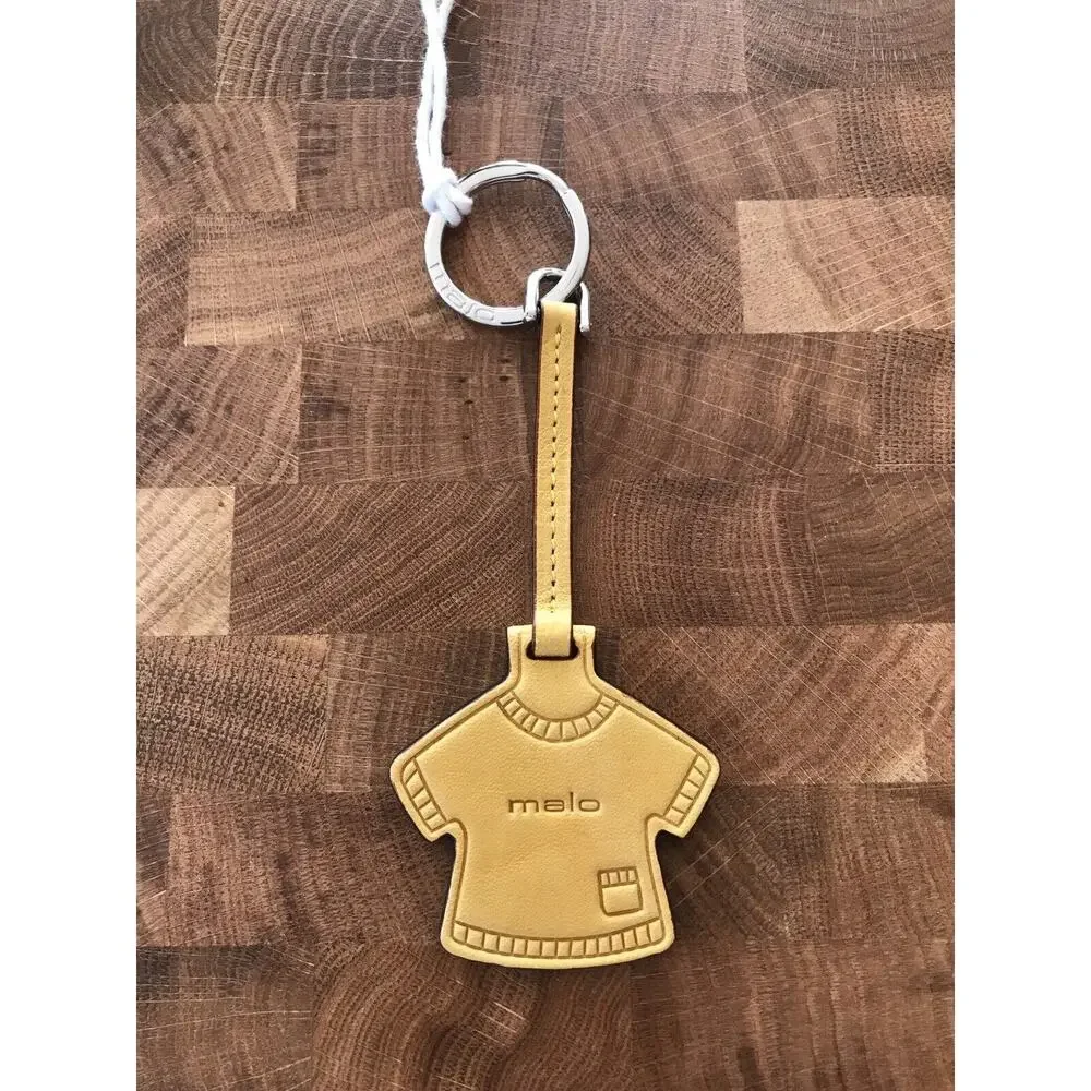 MALO Leather Sweater Key Ring NWT